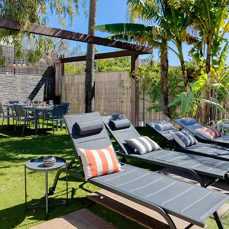 Piscine, Plages A Pied, 4 - Villa Antibes